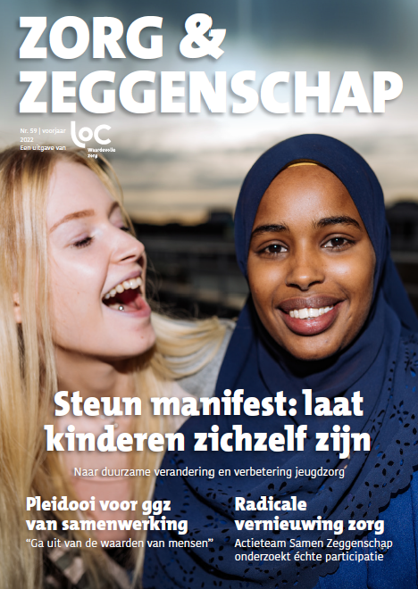 Cover Zorg en Zeggenschap voorjaar 2022