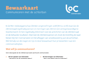 Afbeelding bij Bewaarkaart Communiceren met de achterban (Inkijkexemplaar)